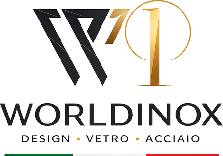 Worldinox - realizzazione parapetti in vetro e acciaio inox